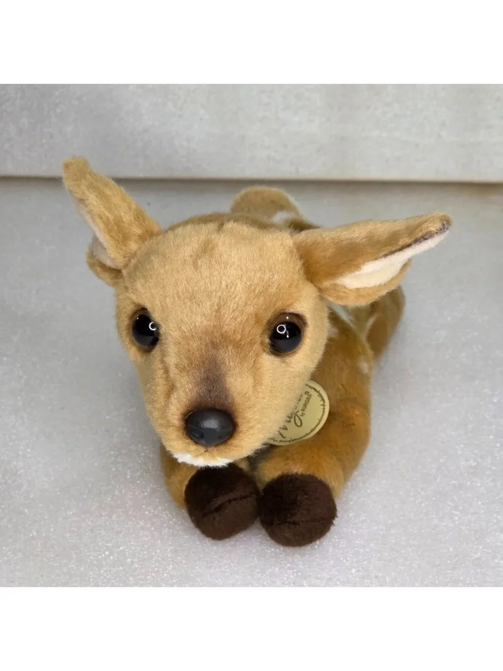 Miyoni by Aurora Fawn Baby Deer Plush Brown White Spotted 10